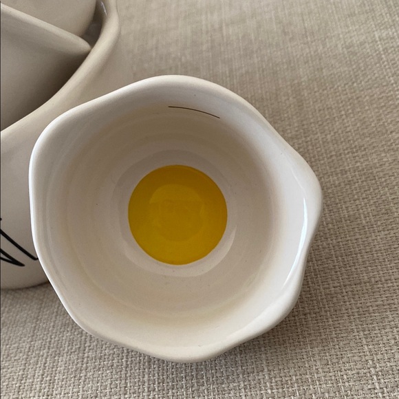 Rae Dunn Cream Ceramic Measuring Cups Set - Picture 2 of 3